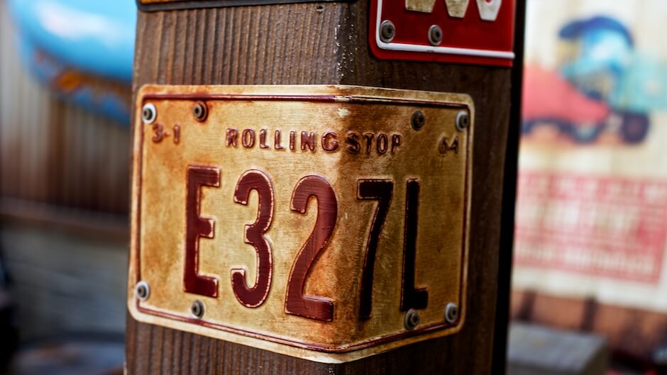 Amazing detail in this license plate that I bet most people never notice. © Mike Wong